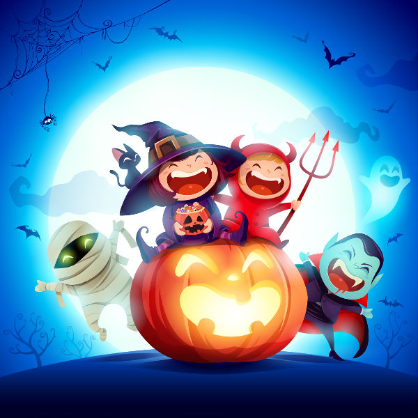 Abóbora de Halloween - Desenha com os miúdos - Portal dos Miúdos