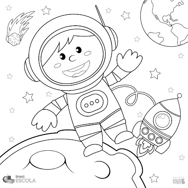 Desenho da Primavera para Colorir: Imagens para Educação Infantil