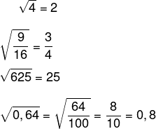 Raiz Quadrada Exata  Matemática, Raízes quadradas, Índice