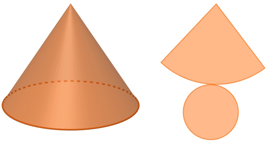 Processo de triangulação do poliedro planifi cado.