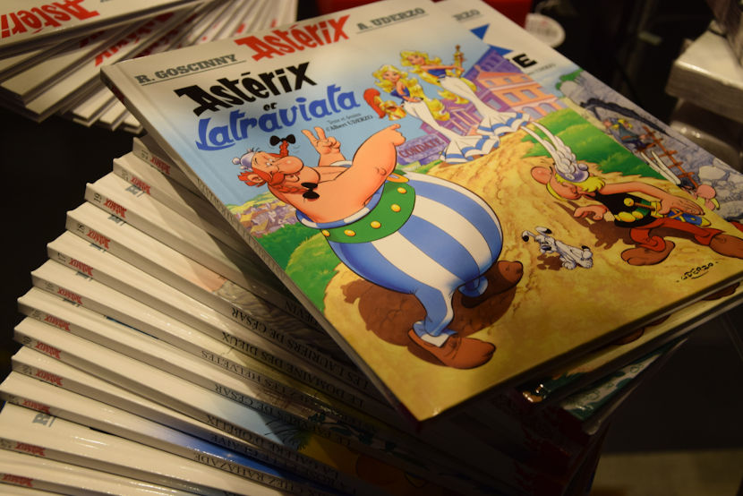 Os gauleses, que faziam parte do povo celta, foi representado em um famoso quadrinho chamado Asterix & Obelix.[2]