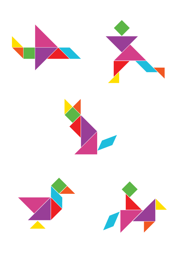 PROF. VANDERLEY AC - MATEMÁTICA: # TANGRAM