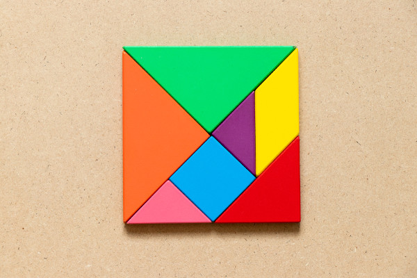 PROF. VANDERLEY AC - MATEMÁTICA: # TANGRAM