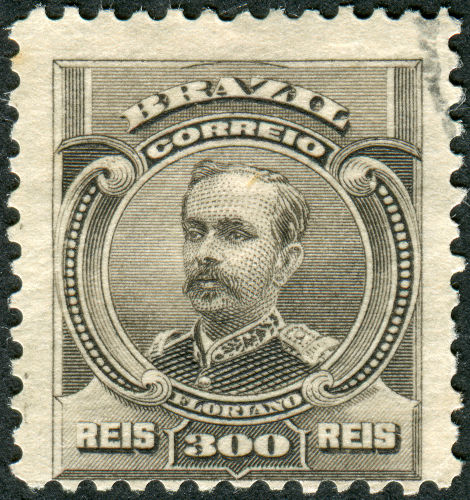 Conhecido como Marechal de Ferro, Floriano Peixoto foi presidente de 1891 a 1894.[1]