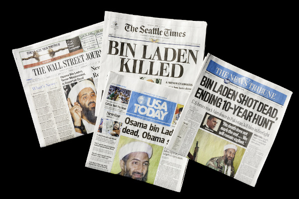 Osama bin Laden foi um dos fundadores e líder da Al-Qaeda até o ano de 2011.[1]
