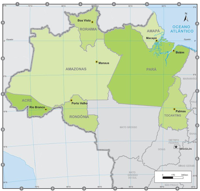 Novo mapa político do Brasil com todos os estados e capitais é apresentado  pelo IBGE