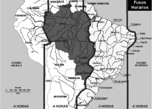 Fusos horários do Brasil - Geografia - InfoEscola