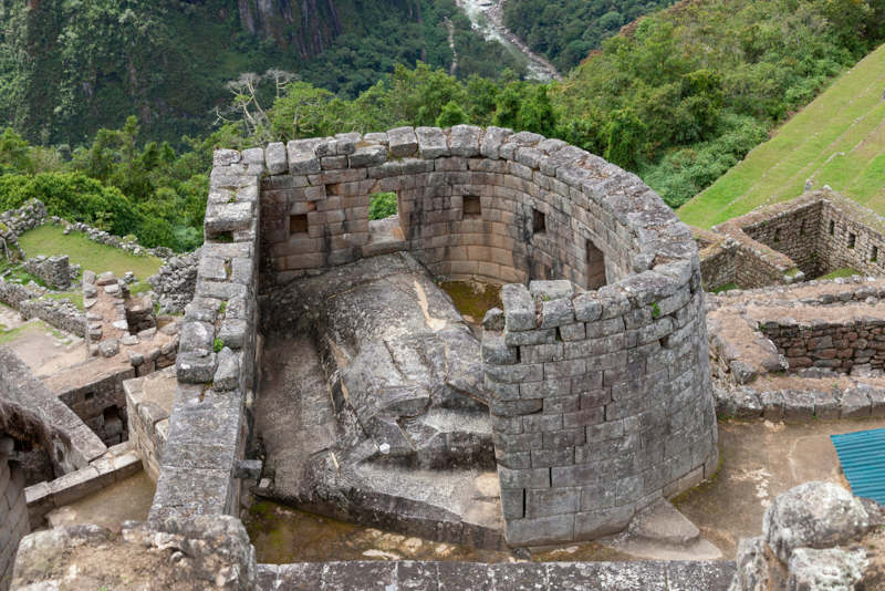 Parte do Templo do Sol, em Machu Picchu.