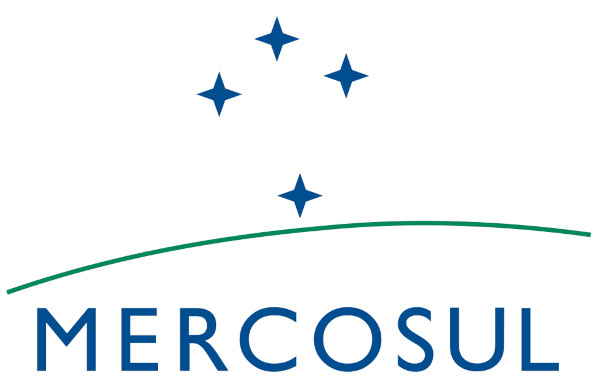 Bandeira do Mercosul, bloco econômico sul-americano.
