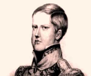 Um retrato de Dom Pedro II em 1839: no ano seguinte seria o novo imperador do Brasil.