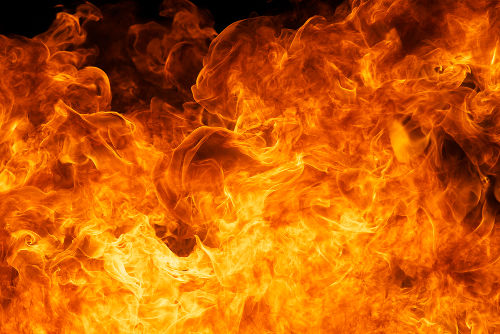 O fogo é resultante das energias luminosa e térmica