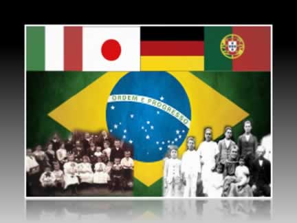 A nação brasileira é constituída pela pluralidade cultural e os imigrantes ajudaram no processo de formação identitária do povo brasileiro