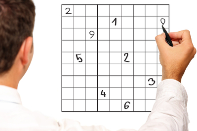 Jogo de Lógica Matemática Sudoku Para Imprimir Com Respostas. Jogo