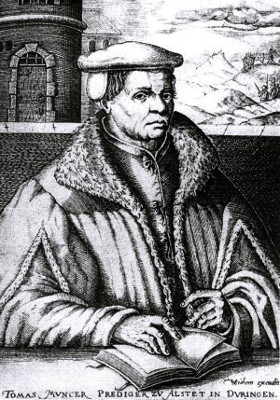 Thomas Müntzer foi o principal líder das revoltas anabatistas do século XVI