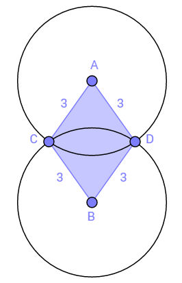 Losango (figura roxa): um paralelogramo com lados congruentes
