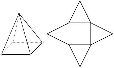 Planificação de Sólidos Geométricos - Escola Kids